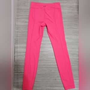 Small pink under armour leggings fitted fit